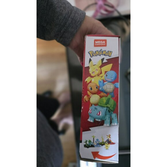 Pokemon Mega Construx: Kanto Region Team: Original Starters Building Set New - Picture 5 of 6